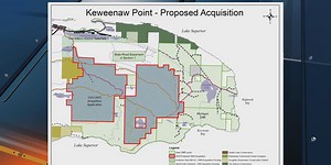 Michigan DNR, TNC in Michigan discuss Keweenaw Point land acquisition announcement