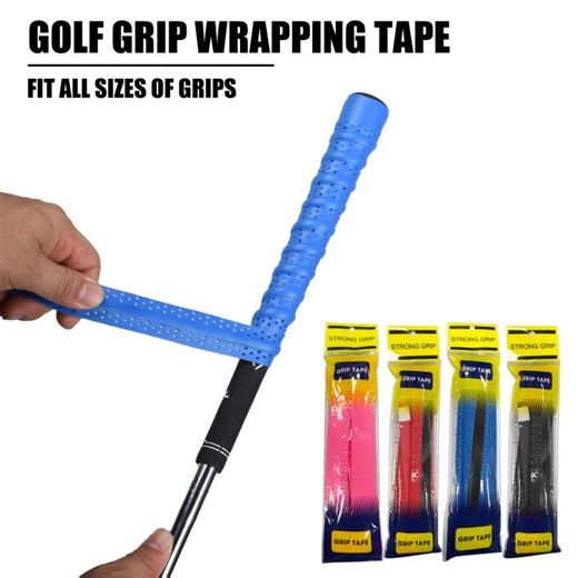 Golf Club Grip Tape Golf Grip Wrapping Tapes Non-slip Sweatproof PU Wrapping Quick Replacement Golf Club Grip Solution | Lazada PH