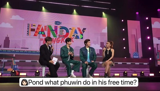 Ohooo, first person to hear baby phu song 🤭😍 #pondphuwin #ppnaravit #phuwintang #ปอนด์ภูวินทร์ #gmmtvfandayinbkkxpp