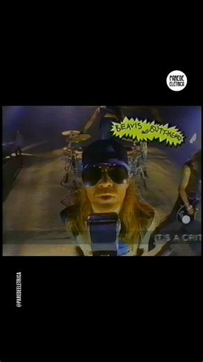 Parede Elétrica on Instagram: "Hoje é aniversário de um dos maiores frontmen da história do rock: Axl Rose completa 64 anos! ​O vídeo acima traz um trecho de "Garden Of Eden", do Guns N' Roses, sendo "julgado" por Beavis and Butt-Head. Quem viveu a época sabe: esses dois decidiam reputações na base do sofá e do controle remoto. No caso do Guns, aprovadíssimos! Como eles mesmos diriam: "Axl is cool!". 🤘 #gunsnroses #axlrose #hardrock #mtv #paredeeletrica"