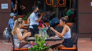 Your guide to outdoor dining at the Jersey Shore, from the best views to street eats