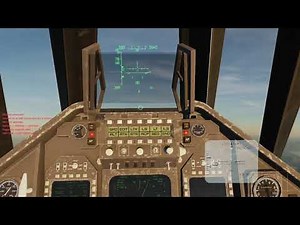 DCS : F-117 mod - GBU-10 drop procedure with self-lasing tutorial