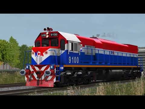 Open Rails Argentina - GT22 9100 NCA Rumbo a Villa Maria