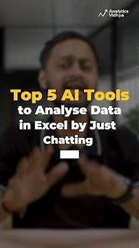 5 AI Tools to Analyze Data in Excel — Just by Chatting! 💬📊