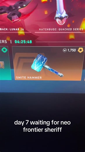 Day 7. Copped the ghost today but still no sheriff :( #valorant #val #valorantclip #fps #valo