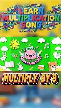 Memorize the 8 Times Table Easily with This Fun Multiplication Song
