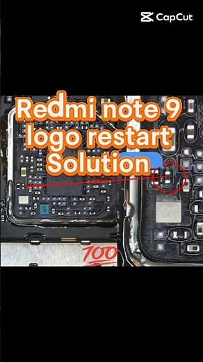 "Redmi Note 9 Logo Restart Solution":