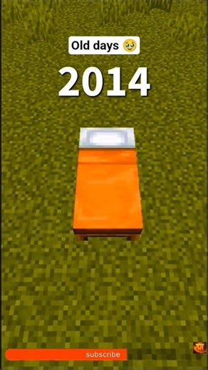 #minecraft : old days 🥹