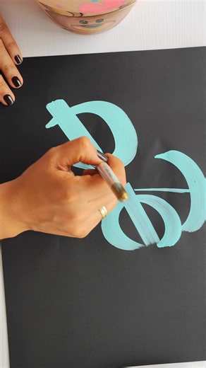Letras bonitas 🩵🖌️ #art #lettering