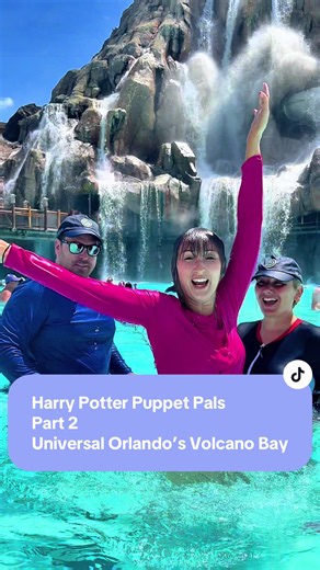 Back by popular demand, Potter Puppet Pals take Volano Bay. Obviously Dumbledore steals the show… again ✨🌊 #tiktokgopost #VolcanoBay #HarryPotter #UniversalOrlando #HarryPotterTok @Universal Orlando Resort @LifeisBliss365