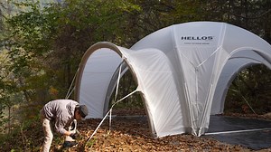 196K views · 5.8K reactions | LUXURY CAMPING ⭐ 5-Star Inflatable Igloo Hotel Tent? | Yoyocamp | Facebook