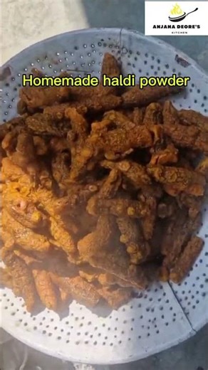 From Raw Turmeric to Pure Haldi Powder घरी बनवा शुद्ध हळद – No Adulteration! #HomemadeHaldi #Haldi