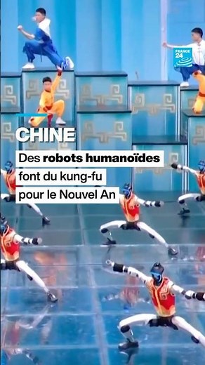 🤖🇨🇳 #Robots humanoïdes : la vitrine #technologique #chinoise du Nouvel An • FRANCE 24