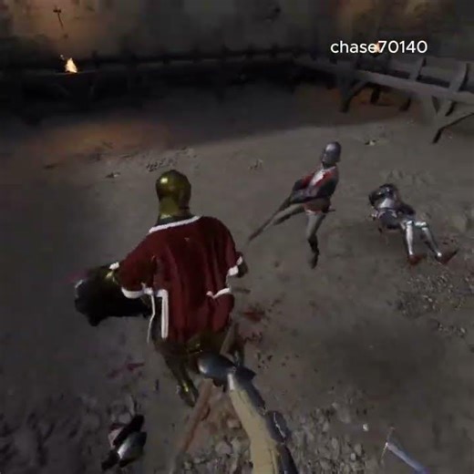 Not very dignified... #halfsword