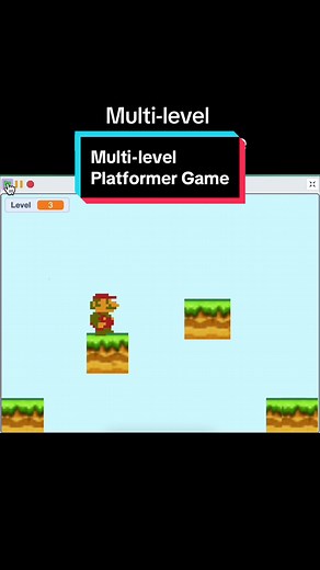 Cómo crear un juego de plataformas multinivel en Scratch
