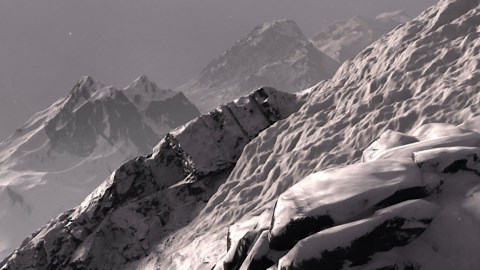 The melting of glaciers