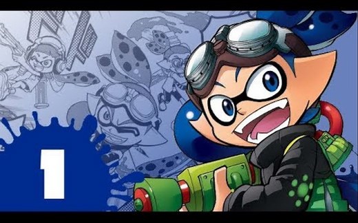 【splatoon】英配官方漫画1-4