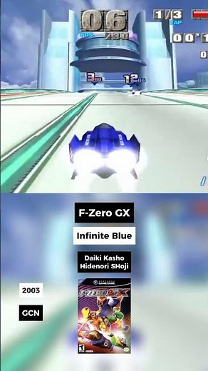 F-ZERO GX: The Most AGGRESSIVE Racing OST Ever Made ⚡️ #shorts