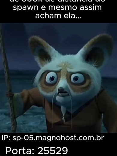 Pov: Quando eu e meu amigo fizemos a base mais de 300k de distancia do spawn e mesmo assim acham ela... #meme #servidordeminecraft #minecraft