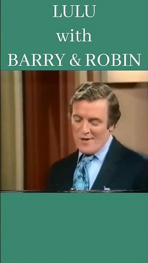 Barry & Robin make an appearance at Lulu's "This is your life", 1972 #shorts