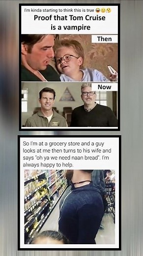 Funny Tom Cruise Vampire Meme & Naan Bread Joke Meme – Viral Internet Humor#shorts #viral #comedy