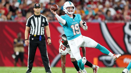 Skylar Thompson wins Miami Dolphins' backup QB job by no longer ’being a robot'