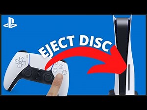 PS5 - How to Eject Disc With Controller Tutorial! (For Beginners)