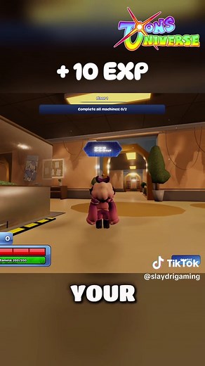 How To Get EXP, Levels, and more rewards in Toons Universe! #toonsuniverse #robloxgaming #newgame #slaydrigaming #dandysworldroblox