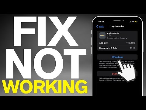 How To Fix myChevrolet App Not Working (2025)