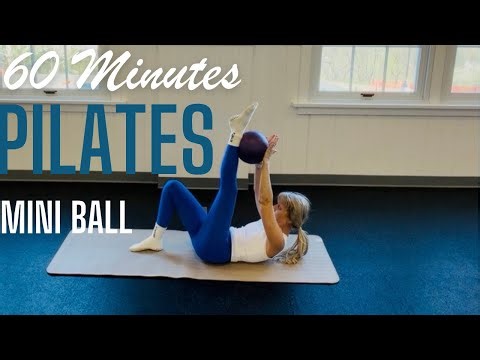 60 Minutes Pilates Mini Ball Workout| Intermediate Pilates