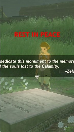 We DEDICATE this to the lives lost to the calamity 😔❤️ #zelda #totk #tearsofthekingdom #youtube