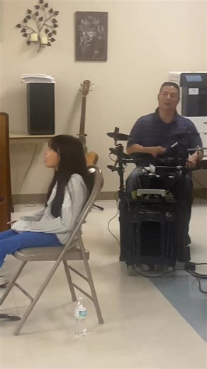 7:30 am Mass choir was practicing for this coming Sunday Mass as Fr. Hai came in to say hello. Thank you all for your hardwork and dedication! | St. Helen Catholic Church