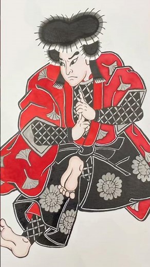 How To Draw a Japanese Tattoo | How To Draw Traditional Tattoos | Time-Lapse | Zhi Tattoo #tattoo