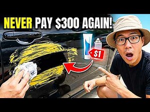 The $1 Paste That Erases Parking Lot Scuffs in Seconds.