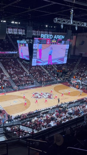 Caldwell's junior high dance team impressed the audience with their dynamic hip-hop routine at the Texas A&M men's basketball game. Sting’em | Caldwell Hornet Football on Classic Hits 1073