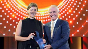 290K views · 9K reactions | Quantum physicist Professor Michelle Yvonne Simmons — the 2018 Australian of the Year — is looking to build a quantum computer capable of solving problems in minutes, which would otherwise take thousands of years. Here's what she had to say when she received her honour. | ABC News | Facebook