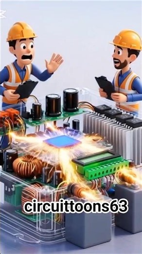 🪫😥Transformer Hybrid Inverter – See the Power Flow! 🔥 #electronics #viral