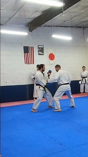 👊 Block, Counter, Kick Drill - Essential Karate Self-Defense #shorts