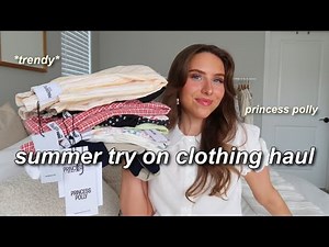 HUGE SUMMER PRINCESS POLLY TRY ON HAUL 🍒 summer outfit inspo, fashion trends, + essentials!