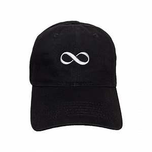 Infinity Symbol Embroidered Dad Hat - Adjustable, Color Options - Etsy