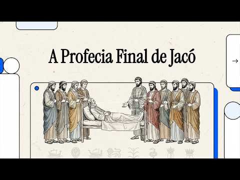 Gênesis Capítulo 49 | A Profecia Final de Jacó | História Bíblica Ilustrada | Bíblia ARA