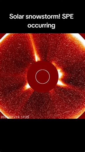 Stage 4 Radiation Storm Currently Occurring - Space Weather - LIVE Update & Alerts #shorts #edit #post