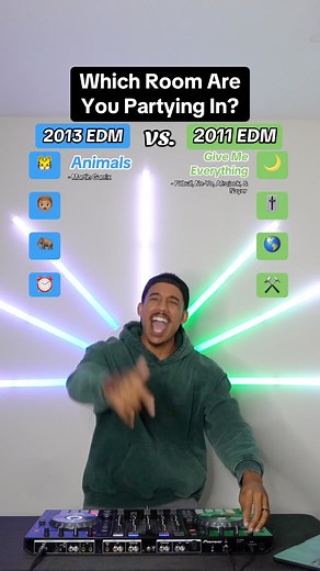 921K views · 32K reactions | 2013 EDM vs. 2011 EDM: Which Room Are You Partying In? Grab tickets to my New Year’s party in Orlando in my bio!拾 #dj #2010s #edm #party | GallixC | Facebook