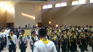 14K views · 405 reactions | Pathfinders, Master Guides in Training and leaders from Abu Dhabi International SDA Church, Abu Dhabi Centre, Al Ain SDA Church, Dubai Central Church, Dubai Creekside, Dubai Visayan, Dubai South and Sharjah SDA Church; gathered in Abu Dhabi yesterday for the third Pathfinder Rally for UAE Clubs. Here, they are singing the Pathfinder song. | Gulf Field of Seventh-day Adventists | Facebook