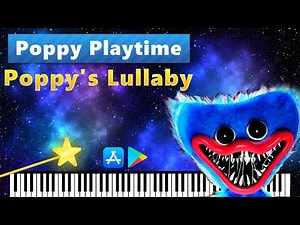 Poppy Playtime OST - Poppy's Lullaby - Piano Tutorial
