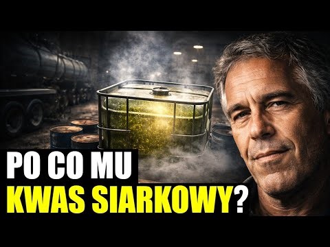 Epstein ordered 1,200 liters of sulfuric acid. I wonder what for...