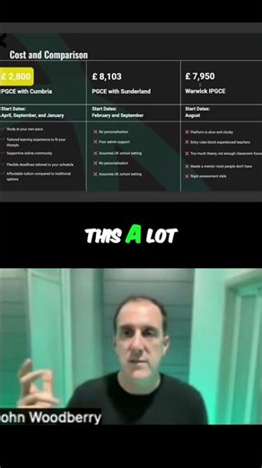 PGCE Cost Comparison: Is It Worth It? (My Honest Opinion!) #shorts