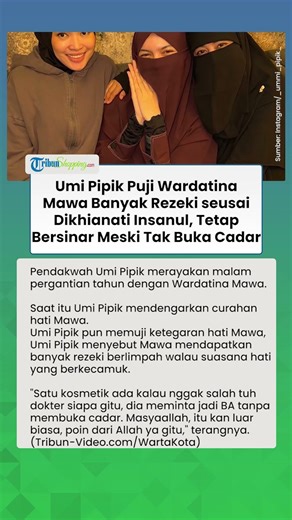 Umi Pipik Puji Wardatina Mawa Banyak Rezeki seusai Dikhianati Insanul, Tetap Bersinar Meski Tak Buka