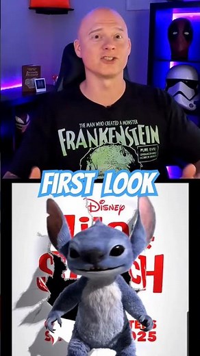 First look at STITCH from the upcoming LIVE ACTION Lilo and Stitch movie