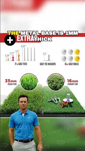 Best Backyard Golf Practice Net for Driving & Chipping (Full Set)